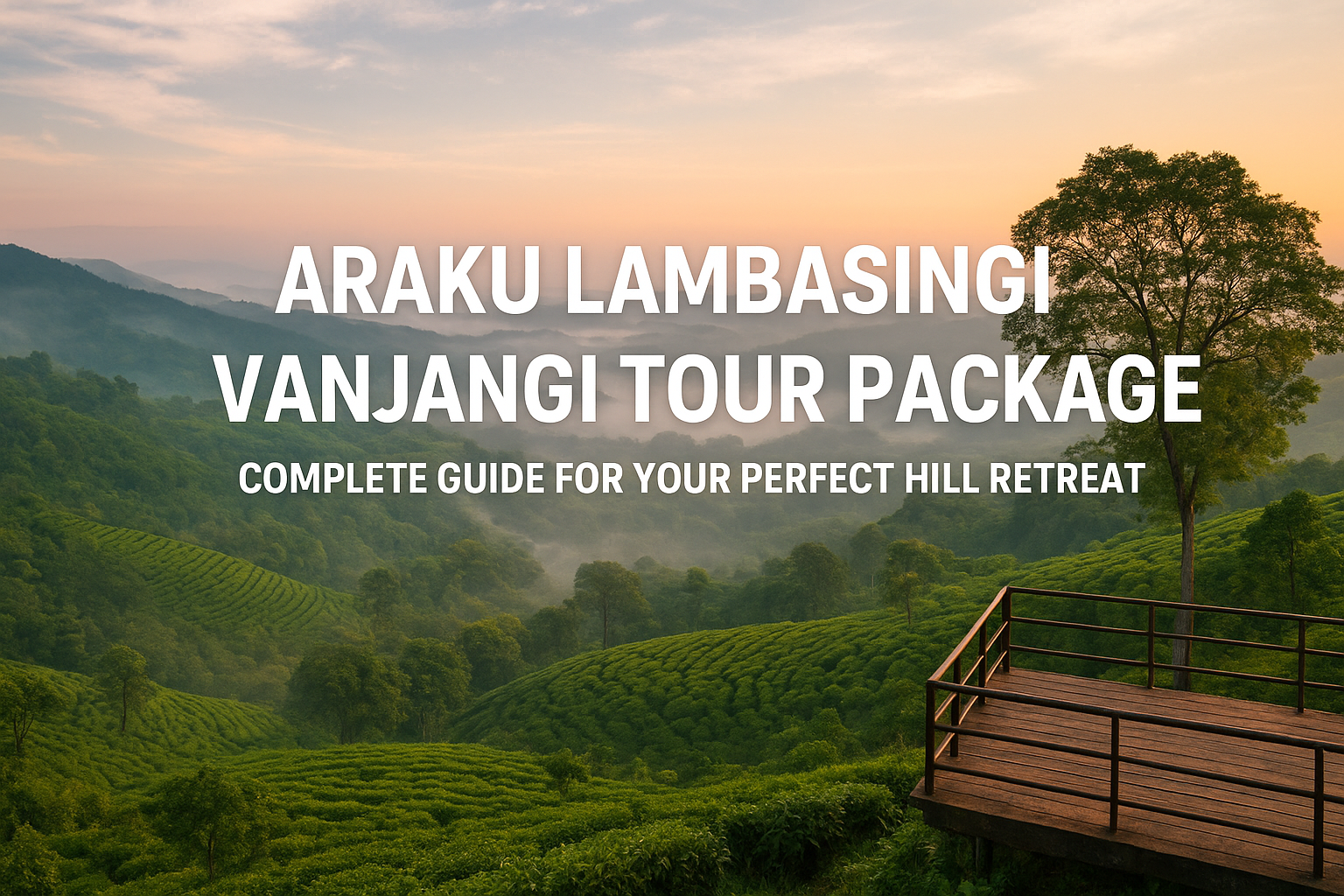 Araku Lambasingi Vanjangi Tour Package
